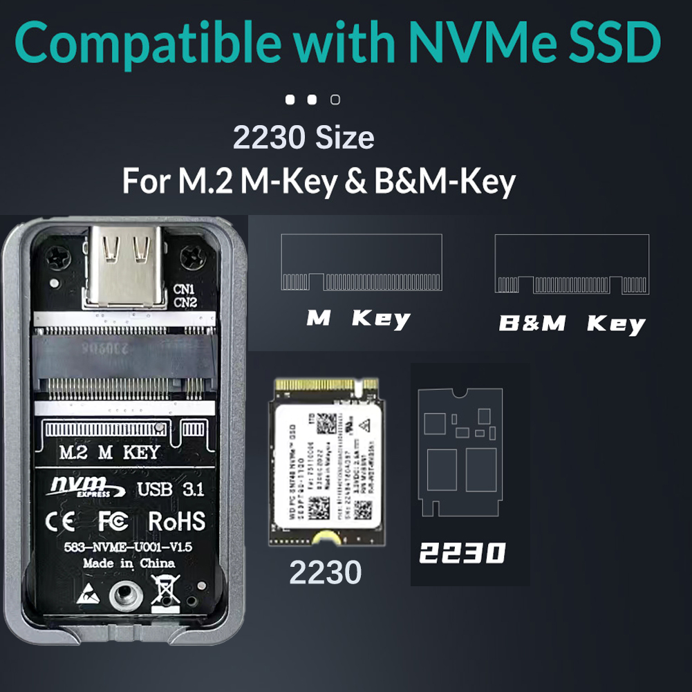 2230 2242 M.2 NVMe Case Behuiz - M2 2242 Nvme Ssd 2Tb Pcie 4.0 recensie en prijs