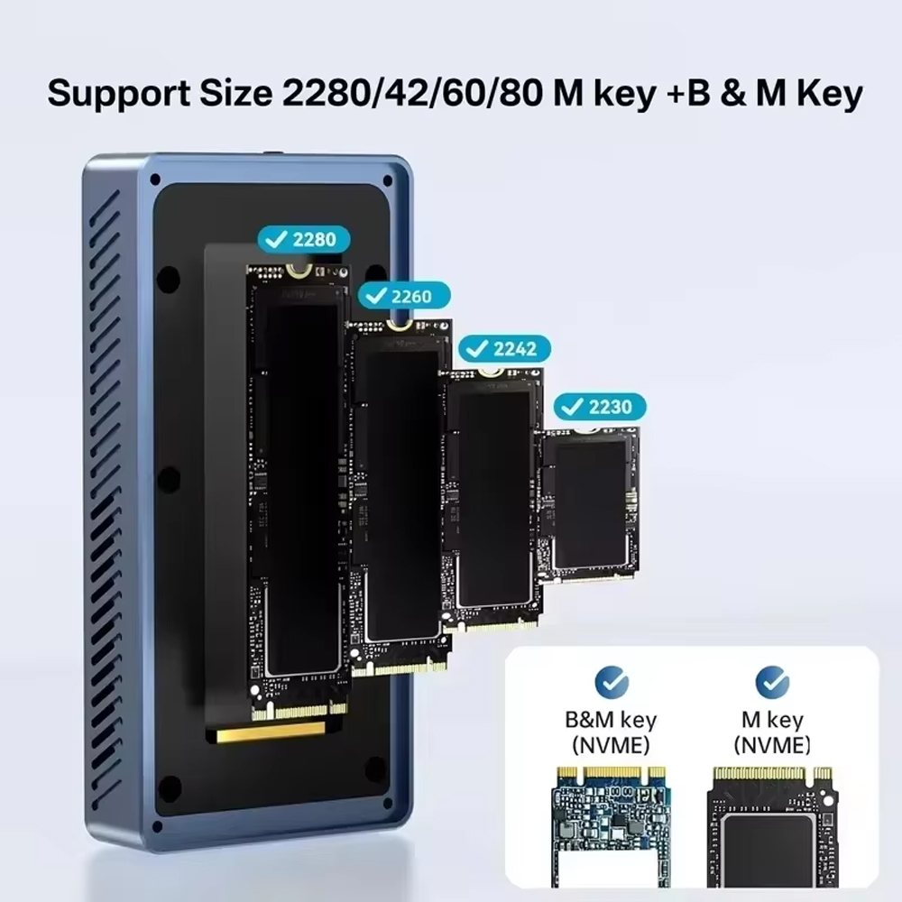 ACASIS 40Gbps M.2 NVMe SSD Beh - 8Tb M2 Nvme Ssd recensie en prijs