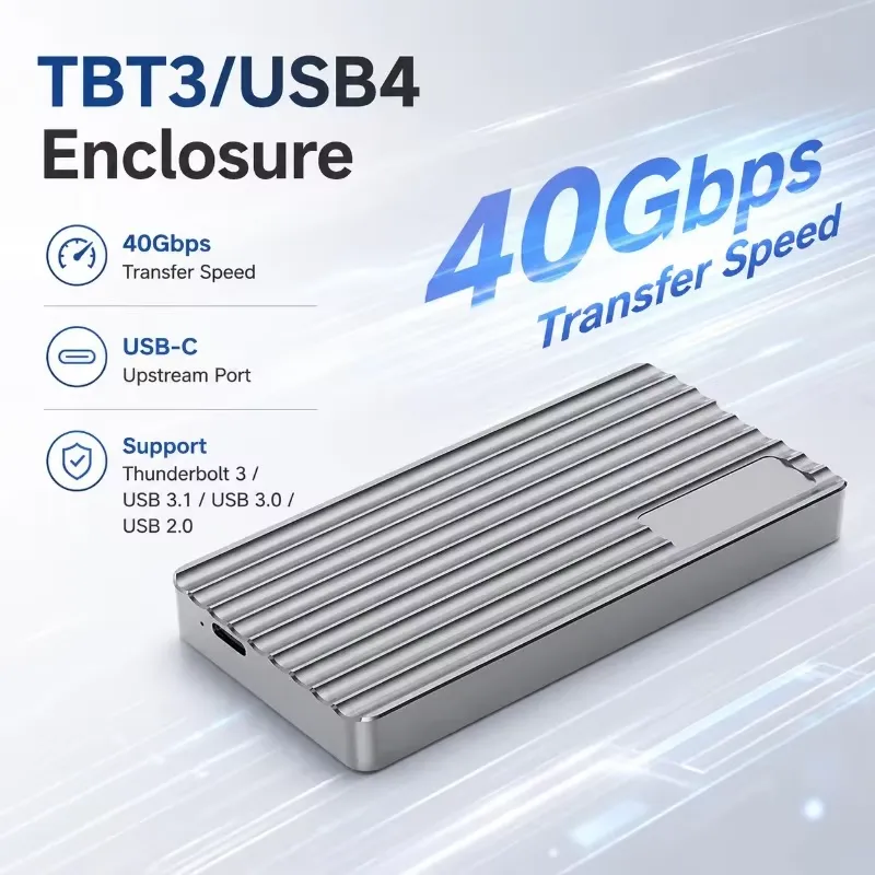 AP01 voor aluminium M.2 NVMe S - Usb4 40Gbps External Ssd 8Tb recensie en prijs
