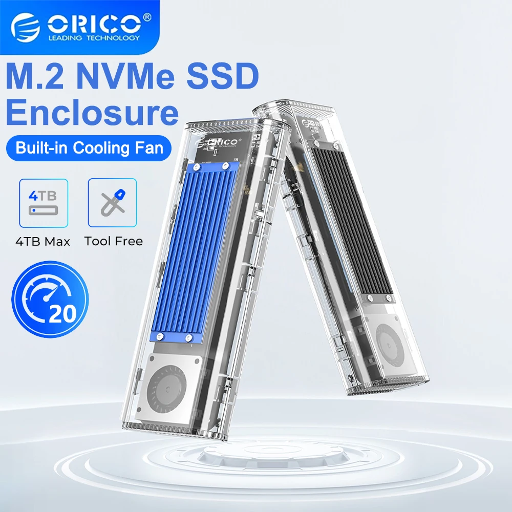 ORICO 20 Gbps M.2 NVMe SSD-beh - Thunderbolt 4 External Ssd 4Tb recensie en prijs