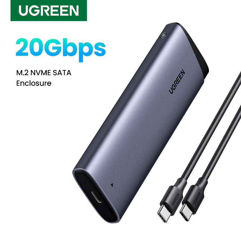 UGREEN 20Gbs M2 SSD Behuizing  - 8Tb M2 Nvme Ssd recensie en prijs